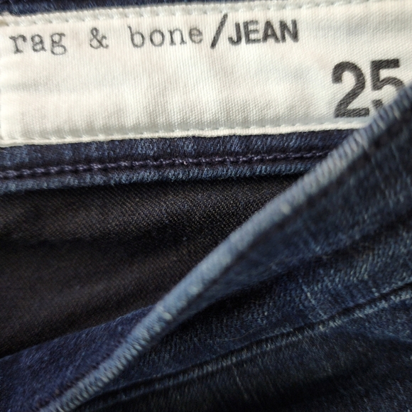 Rag & Bone Skinny Terra Blues Jeans 25 - Picture 4 of 4